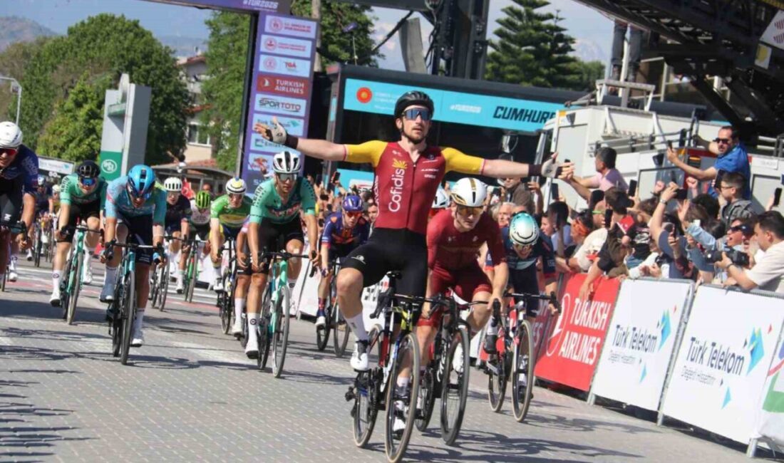 61. Cumhurbaşkanlığı Türkiye Bisiklet Turu Marmaris-Fethiye etabını Polonyalı sporcu Stanislaw