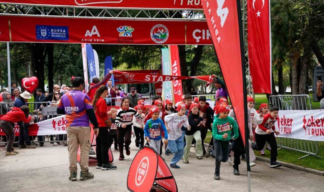 Eker Süt Ürünleri, gelenekselleşen ‘Eker I Run 23 Nisan Çocuk