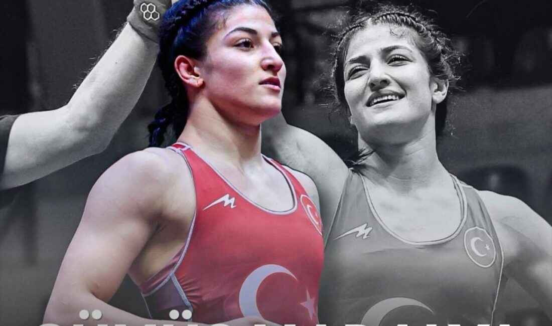 Erzincanlı milli güreşçi Elvira Süleyman, Arnavutluk’ta düzenlenen Avrupa Güreş Şampiyonası’nda