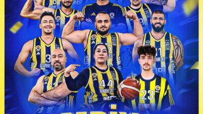 EuroCup 1 Finallerinde mücadele eden Fenerbahçe Tekerlekli Sandalye Basketbol Takımı,