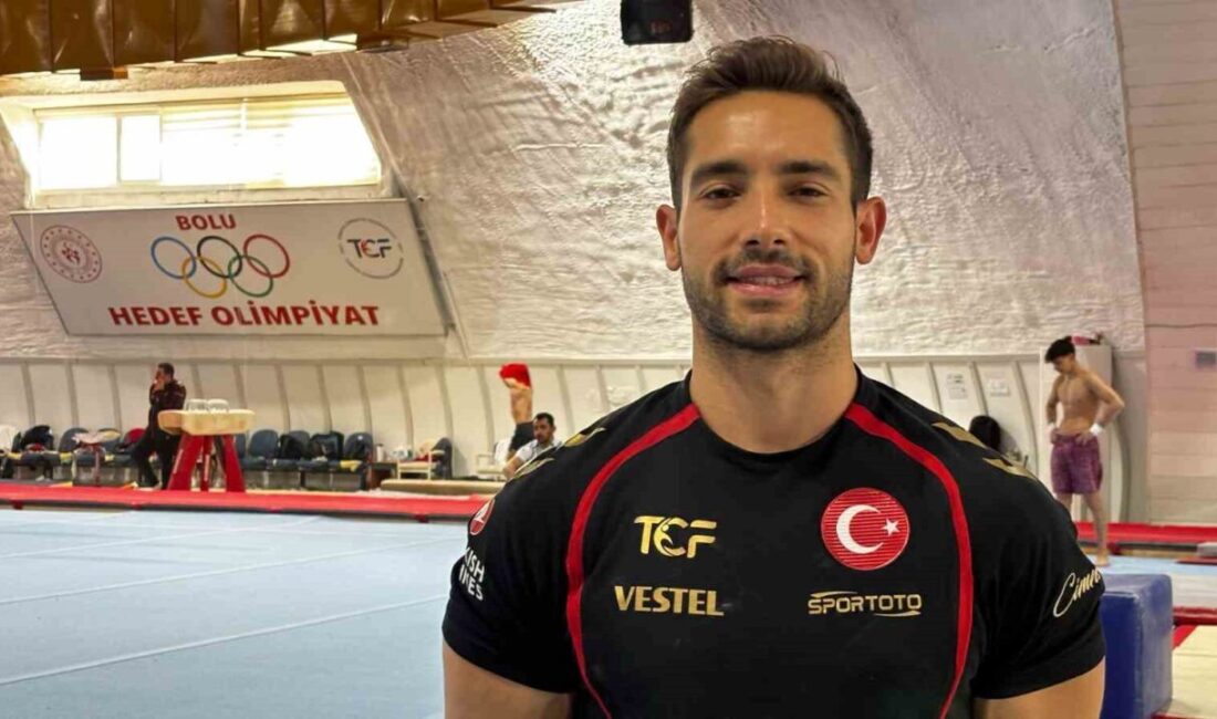 Dünya ve Avrupa şampiyonu milli cimnastikçi İbrahim Çolak, Bolu’daki hazırlık