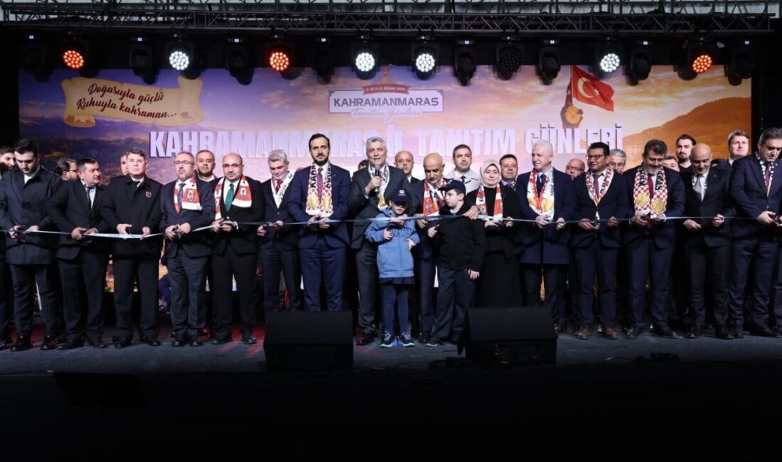 Kahramanmaraş Büyükşehir Belediyesi öncülüğünde İstanbul Atatürk Havalimanı Millet Bahçesi’nde düzenlen