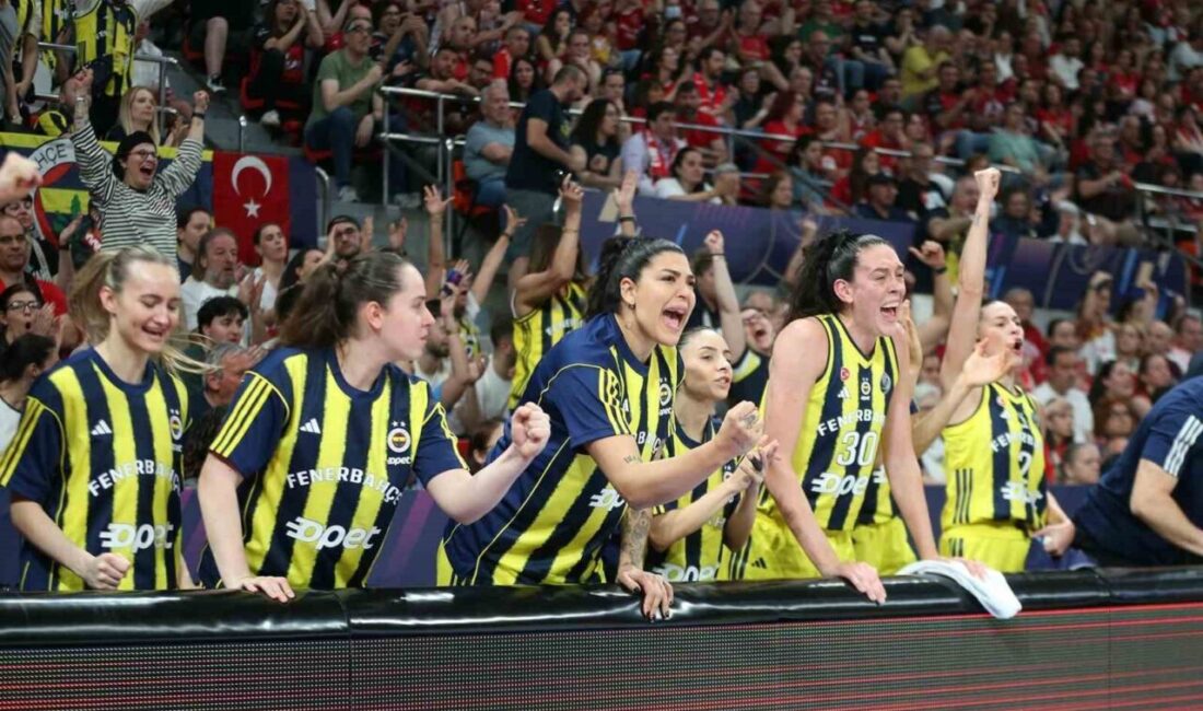Kadınlar Euroleague finalinde Fenerbahçe, Galatasaray’ı 68-55 mağlup ederek 3. kez