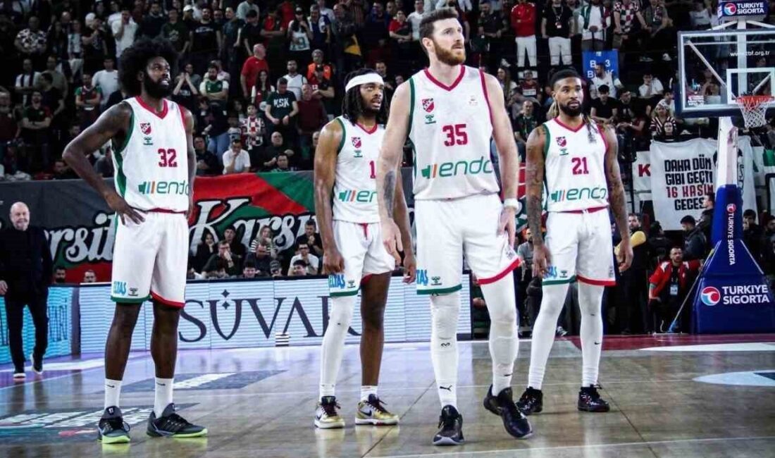 Karşıyaka, Basketbol Süper Ligi’nin 27. haftasında yarın Bahçeşehir Koleji’ne konuk