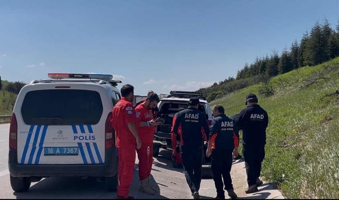 Bursa’da 112 Acil Çağrı Merkezi’ne gelen “5 yaşındaki çocuk otobanda