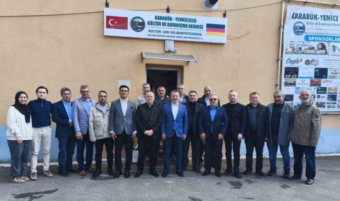 Karabük Üniversitesi (KBÜ) Rektörü Prof. Dr. Fatih Kırışık, Almanya’da Karabük-Yeniceliler