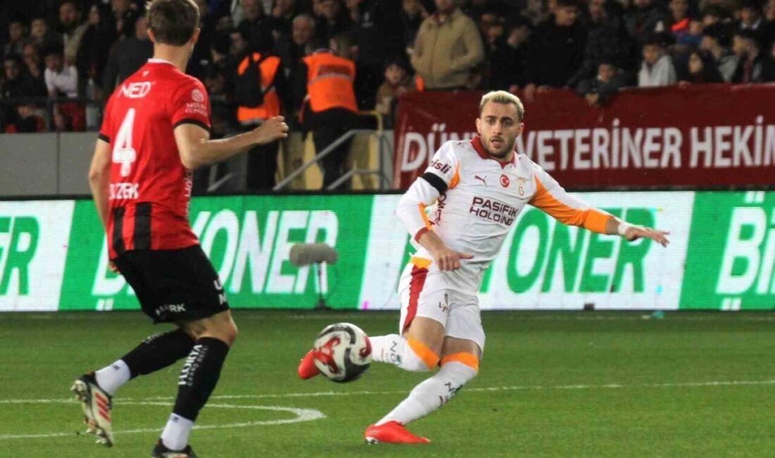 Trendyol Süper Lig’in 30. haftasında Galatasaray, deplasmanda Gençlerbirliği’ni mağlup ederken,