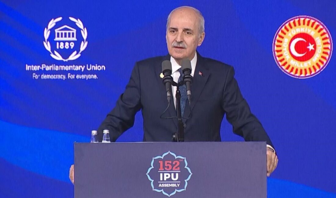 TBMM Başkanı Numan Kurtulmuş, “Fevkalade zor, fevkalade türbülanslı bir dönemden