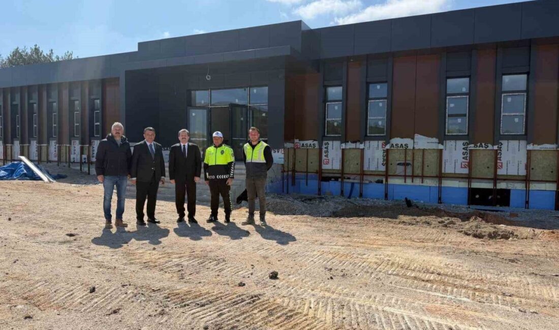 Samsun’un Havza ilçesinde yapımı süren Şehit Orhan Mutlu Bölge Trafik