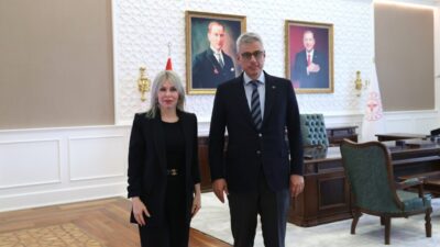 Akdeniz Üniversitesi Rektörü Prof. Dr. Özlenen Özkan, Ankara’da ziyaret ettiği