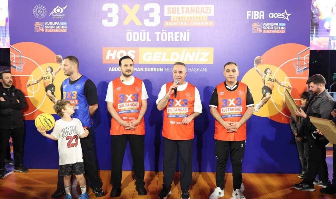 Uluslararası düzeyde spor organizasyonu olan “3×3 Uluslararası Basketbol Turnuvası”na ev