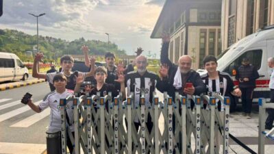 Beşiktaş, Süper Lig’de yarın oynayacağı Çaykur Rizespor maçı için Rize’ye