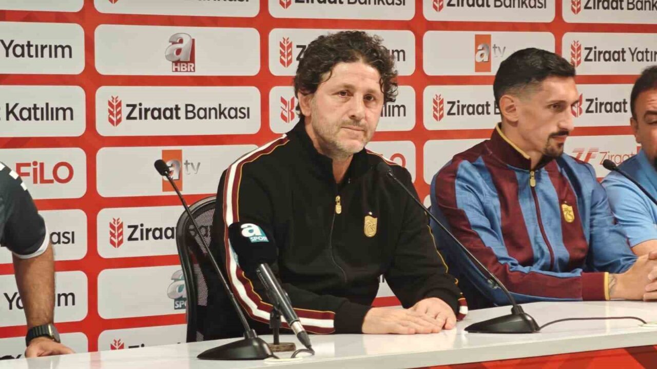 Trabzonspor Teknik Direktörü Fatih Tekke, Ziraat Türkiye Kupası Finali öncesi