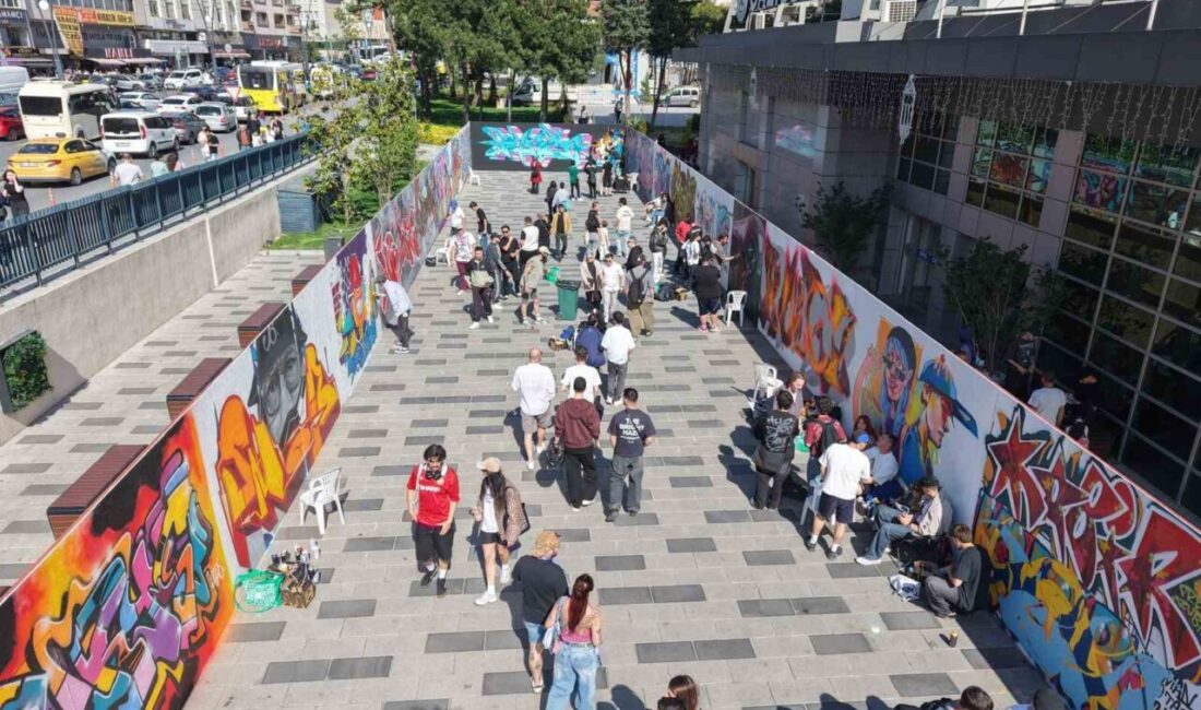 Gaziosmanpaşa Belediyesi, sokak sanatı ile müziğin buluştuğu sıra dışı bir