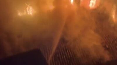 Bursa’nın Gürsu ilçesinde gece saatlerinde bir evde çıkan yangın kısa