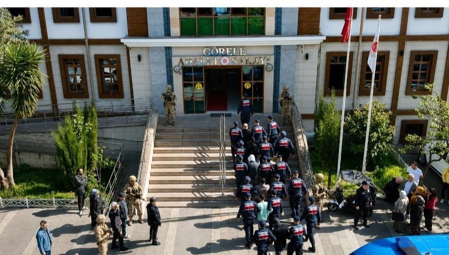 Giresun İl Jandarma Komutanlığı koordinesinde, 4 ilde bilişim sistemleri kullanılarak