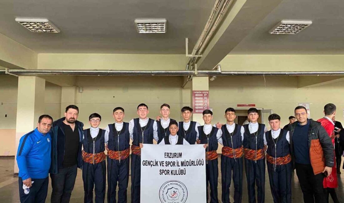 Erzurum GSİM’nin ev sahipliğinde düzenlenen ve Türkiye Halk Oyunları Federasyonu