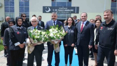 İçişleri Bakanı Mustafa Çiftçi, Erzurum programı kapsamında Anayasa Mahkemesi Başkanı