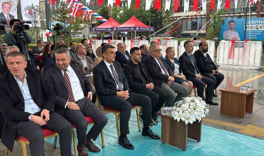 Kağıthane Belediyesi tarafından Yeşil Vadi 4. Etap projesinin açılış töreni