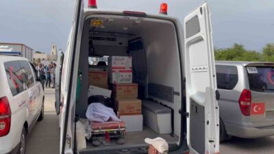 Gazze’ye insani yardım ulaştırmak amacıyla oluşturulan ve 40 ülkeden yaklaşık