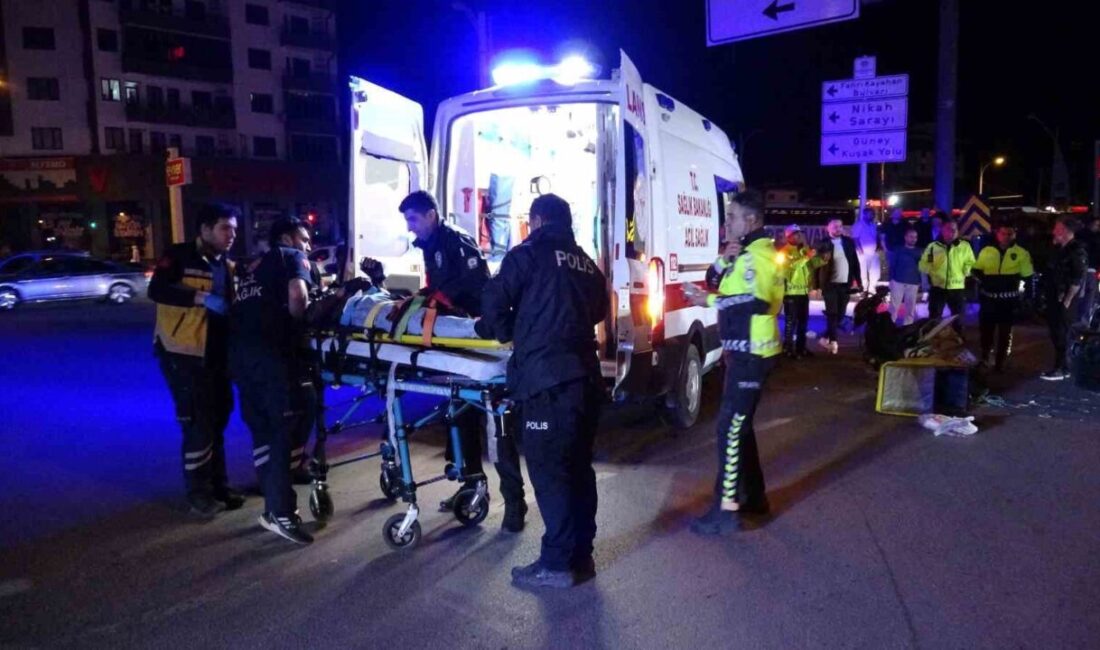 Malatya’da cip ile motosikletin çarpıştığı kazada motokurye yaralandı. Kaza, gece