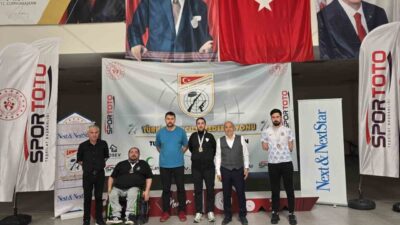 Türkiye Atıcılık Federasyonu tarafından Mersin’de düzenlenen Para Atıcılık ve İşitme