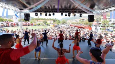 Marmaris Belediyesi ev sahipliğinde ilk kez düzenlenen Marmaris Latin Fest,