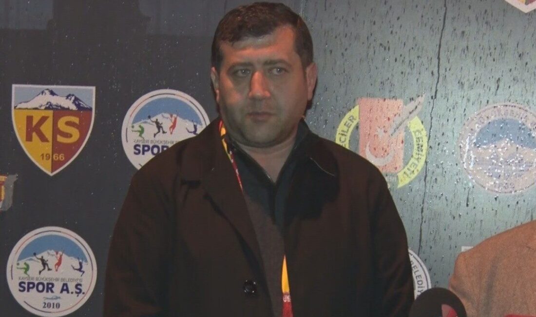 Kayserispor’un Eyüpspor ile 1-1 berabere kaldığı maçın ardından Kayserispor’un attığı
