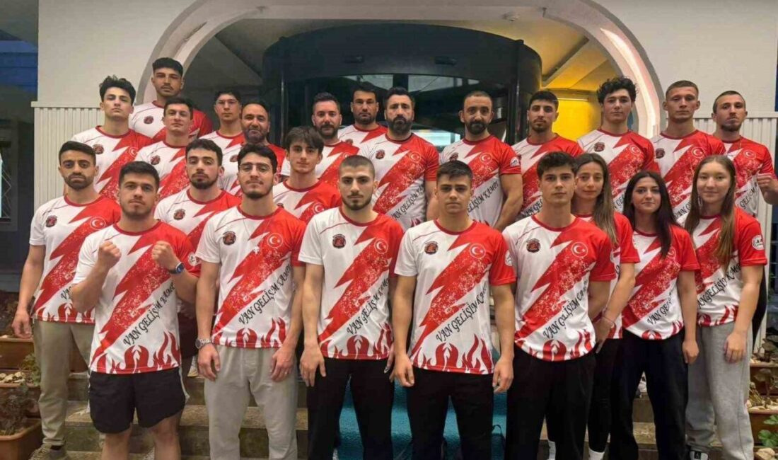 Van, Avrupa ve dünya şampiyonaları öncesinde 12 farklı ilden gelen