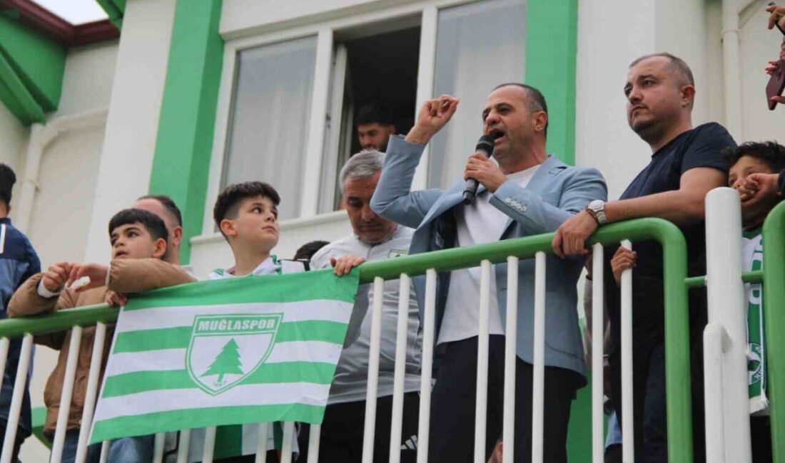 Muğlaspor Kulübü Başkanı Menaf Kıyanç, Kızılkaya Tarım Şanlıurfaspor maçı öncesi