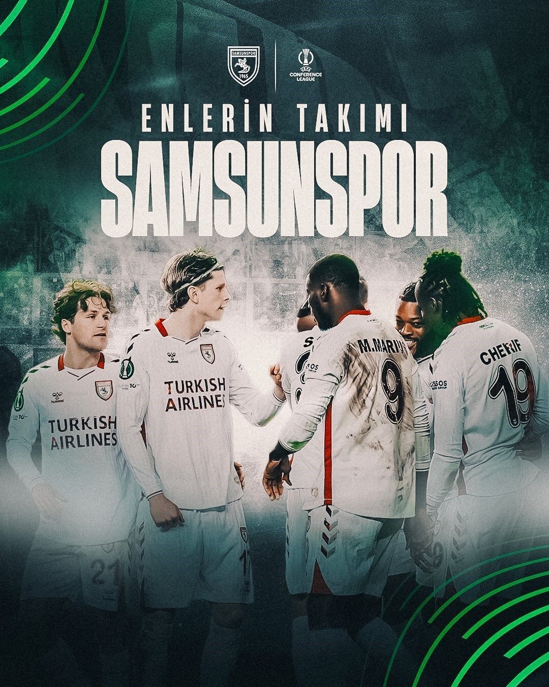 2025-2026 sezonunda UEFA Konferans Ligi’nde mücadele eden Samsunspor, Avrupa’da en
