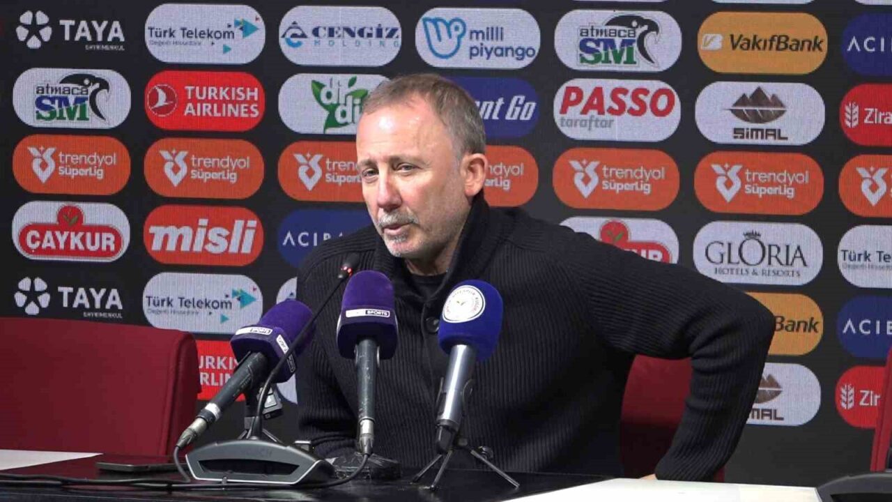 Beşiktaş Teknik Direktörü Sergen Yalçın, Çaykur Rizespor maçının ardından yaptığı