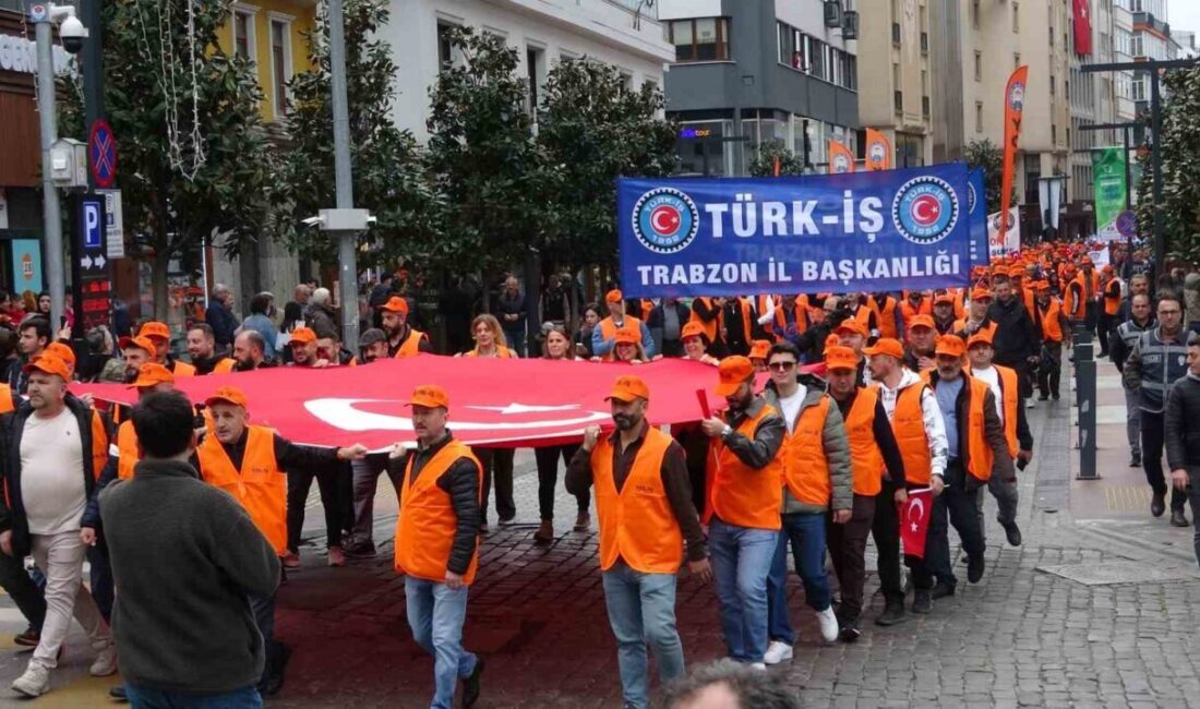 Trabzon’da 1 Mayıs Emek ve Dayanışma Bayramı çeşitli etkinlikler ile