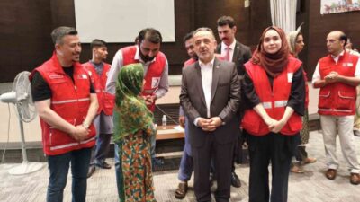 Türk Kızılayı Pakistan’ın başkenti İslamabad’da Kurban Bayramı’nda vekaleten kesilen kurbanların