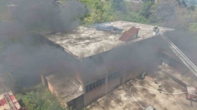 Trabzon’un Of ilçesine bağlı Bölümlü Mahallesi’nde bulunan eski ve kullanılmayan