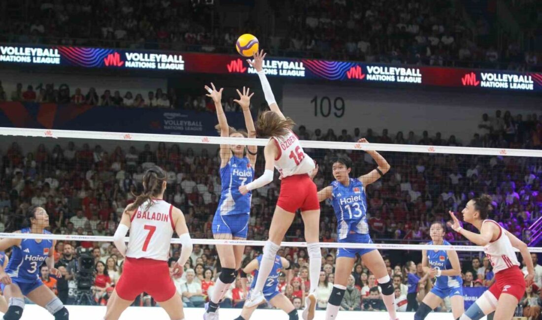 2026 Voleybol Milletler Ligi’nin Ankara’da düzenlenen 2. etabının 4. maçında
