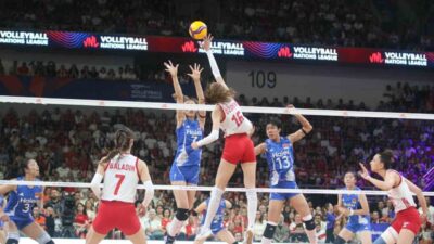 2026 Voleybol Milletler Ligi’nin Ankara’da düzenlenen 2. etabının 4. maçında