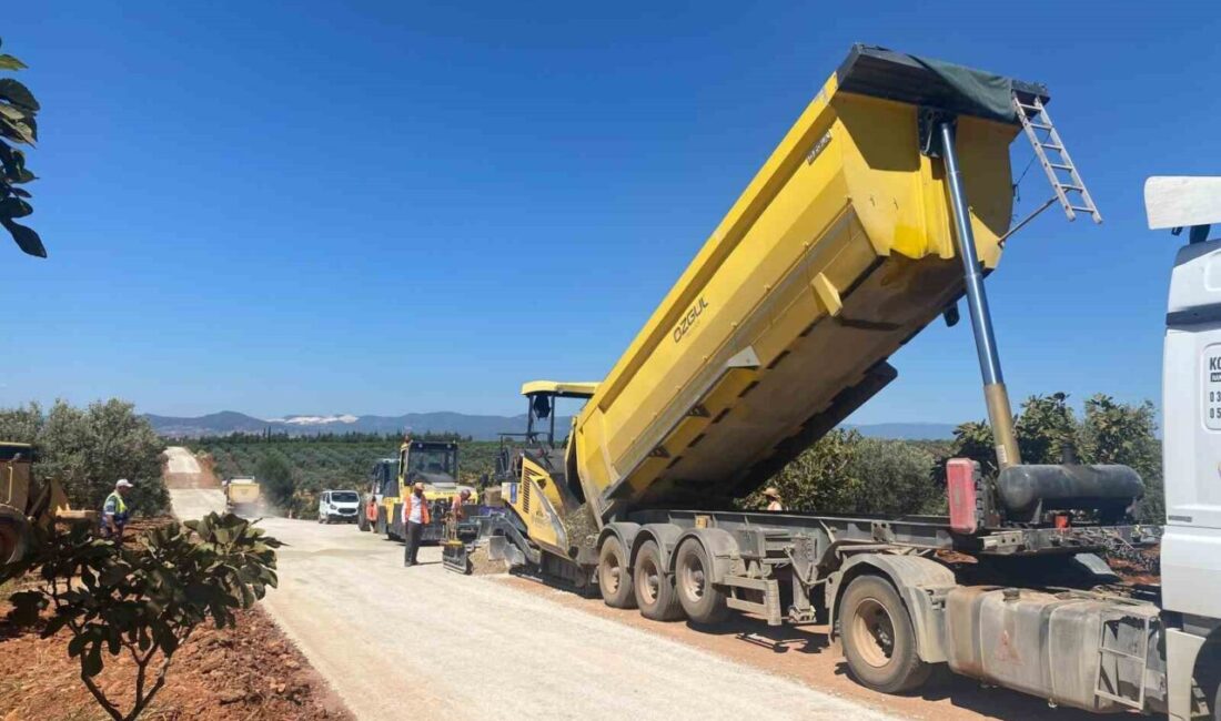 Aydın Büyükşehir Belediyesi Fen İşleri Dairesi Başkanlığı kent genelinde yol