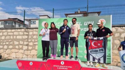 Kütahya’da düzenlenen Aycan Önel U14 Türkiye Atletizm Şampiyonası’nda Kayseri’yi temsil