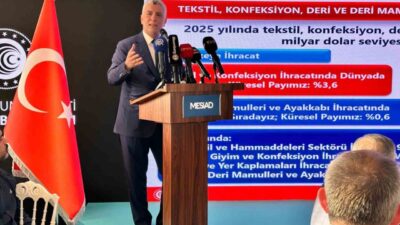 Ticaret Bakanı Ömer Bolat, “Tekstil ve giyim sektörü iç pazarla