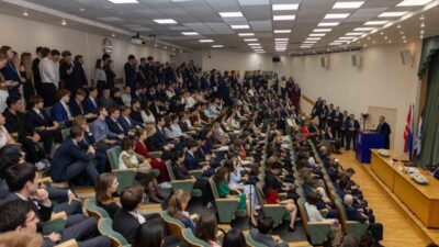 Dışişleri Bakanı Hakan Fidan’a, Rusya’da Moskova Devlet Uluslararası İlişkiler Enstitüsü’nde