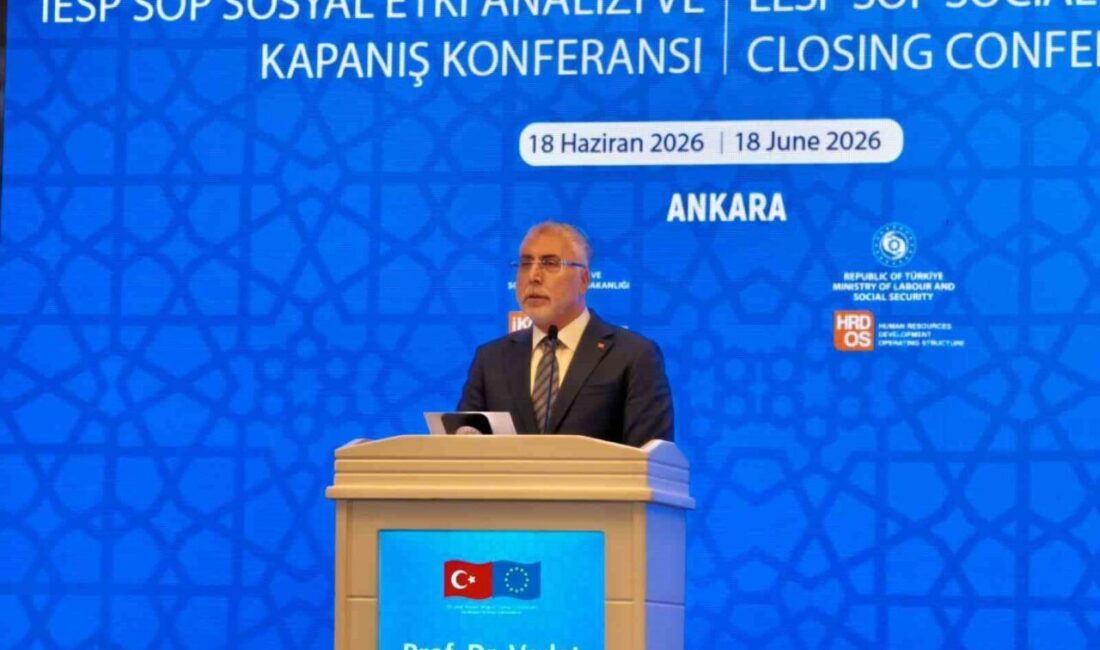 Çalışma ve Sosyal Güvenlik Bakanı Vedat Işıkhan, “IPA Sosyal Etki