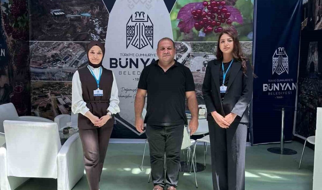 İstanbul Atatürk Havalimanı Millet Bahçesi’nde düzenlenen Kayseri Tanıtım Günleri’nde Bünyan
