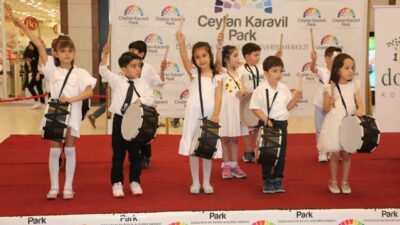 Diyarbakır’da özel bir kolej tarafından Ceylan Karavil Park AVM’de düzenlenen