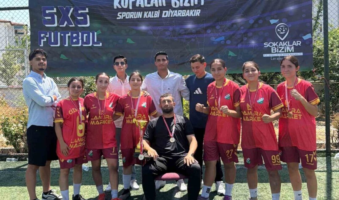 Gençlik ve Spor Bakanlığı tarafından düzenlenen “5×5 Sokaklar Bizim” futbol