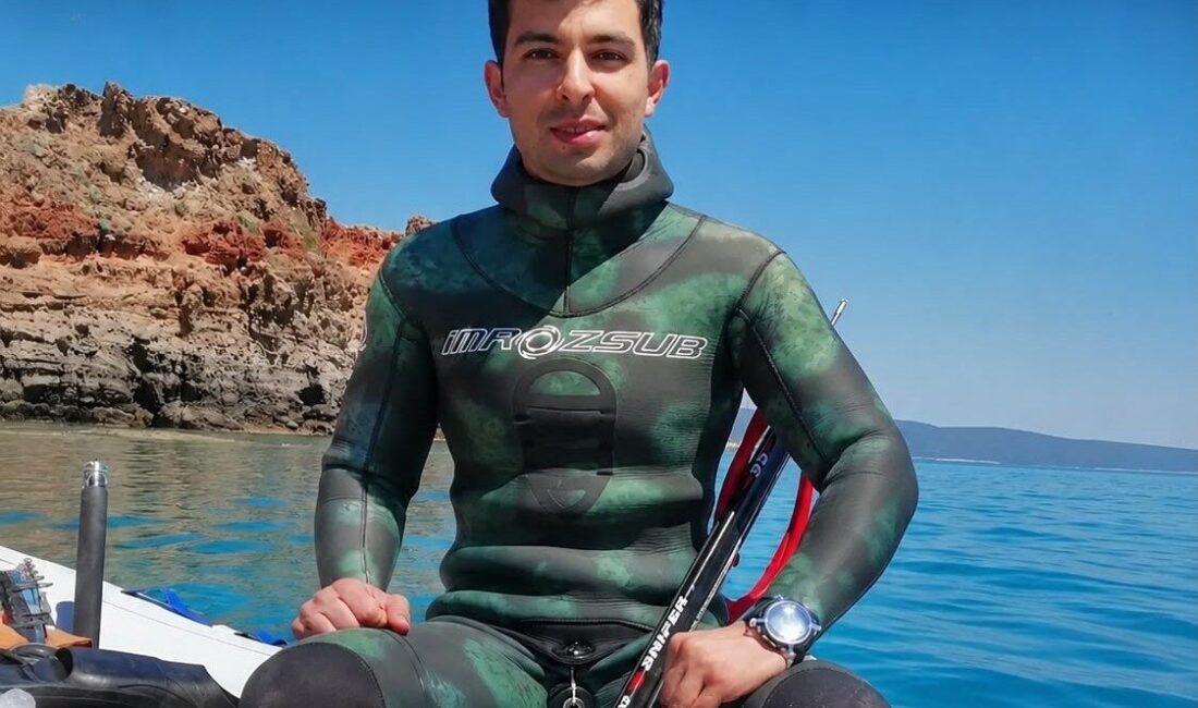 Aydın’ın Didim ilçesinde balık avlamak için girdiği denizde cansız bedeni