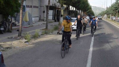 Diyarbakır’ın Dicle İlçesinde birçok sporsever vatandaş, 3 Haziran Dünya Bisiklet