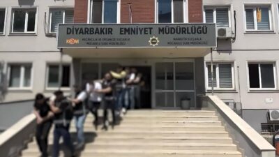 Diyarbakır’da çıkar amaçlı suç örgütü çökertildi. Operasyonda gözaltına alınan 40