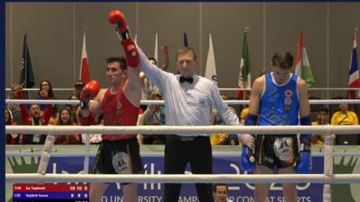 Brezilya’nın başkenti Braslia’da düzenlenen FISU Combat Sports Üniversiteler Dünya Muaythai