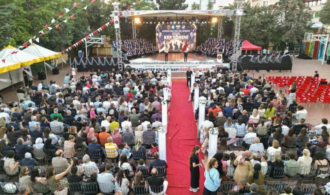 Gaziantep Kolej Vakfı (GKV) Özel Ortaokulu, 8’inci sınıf öğrencilerini muhteşem